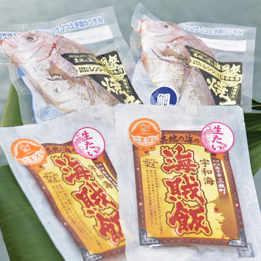 レンジで仕上げる鯛の塩焼き 贅沢生茶漬け 愛媛県西予市 三越伊勢丹ふるさと納税