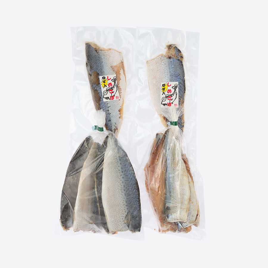 ＜いずま海産＞サバ3種セット（干物・みりん干し・しめさば）