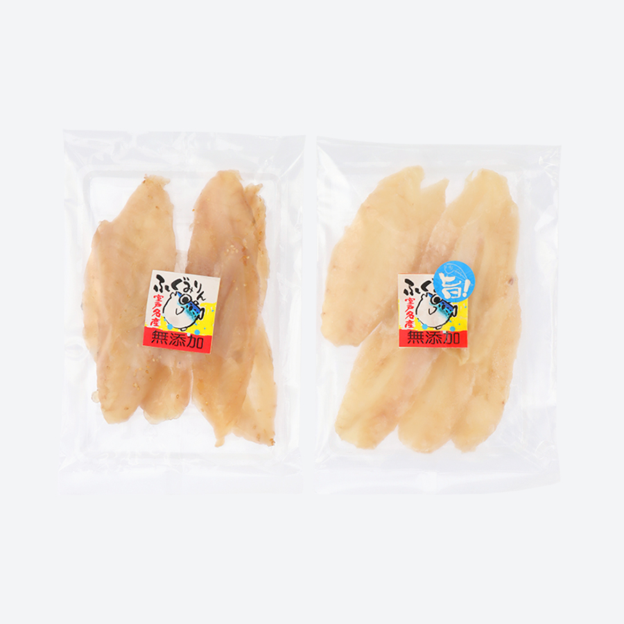 ＜いずま海産＞銀フグ干物２種セット（みりんぼし・干物）