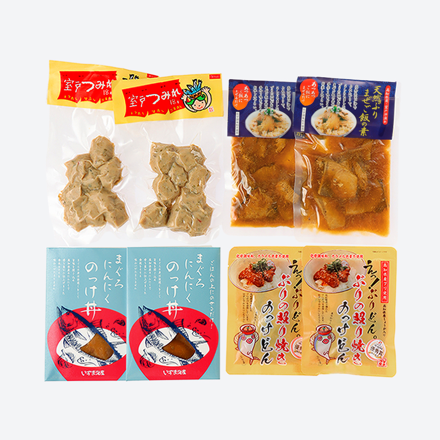 ＜いずま海産＞室戸のご飯４種セット