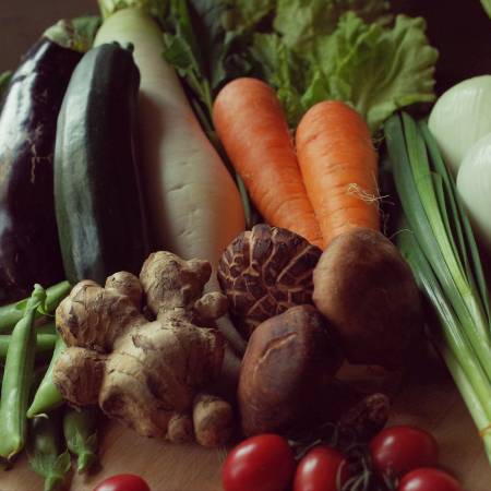 【土佐野菜】朝採れ土佐野菜とはでかけ米2kgセット