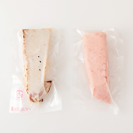 ＜大熊＞トロびん長鮪セット（刺身・たたき各200g）びん長鮪刺身200g・びん長タタキ200g