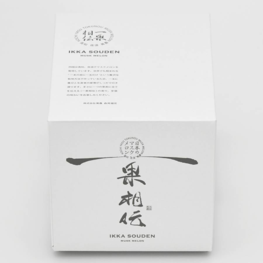 ＜一果相伝＞上級品 マスクメロン1玉(1.4kg以上)