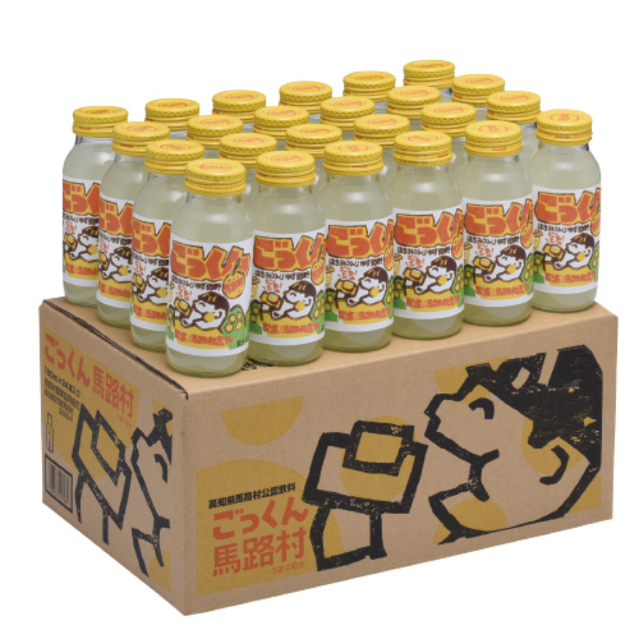 ＜馬路村農協＞ごっくん馬路村180ml×24本入【2箱】