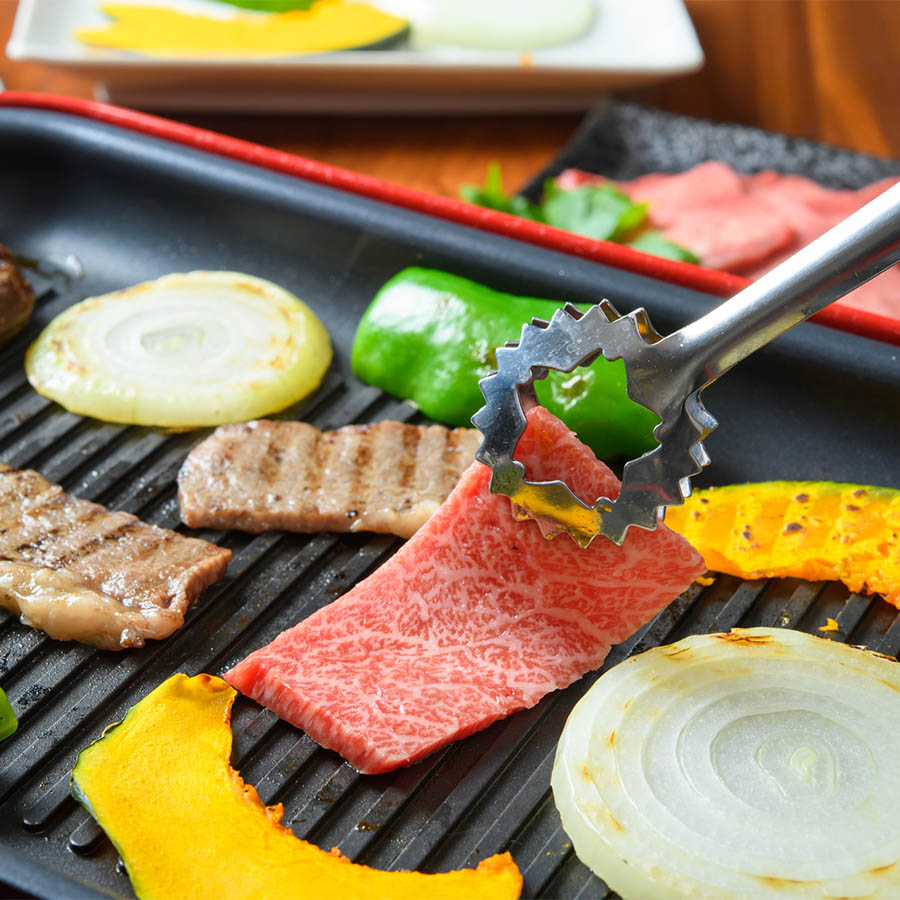 関門和牛赤身ステーキと焼肉セット