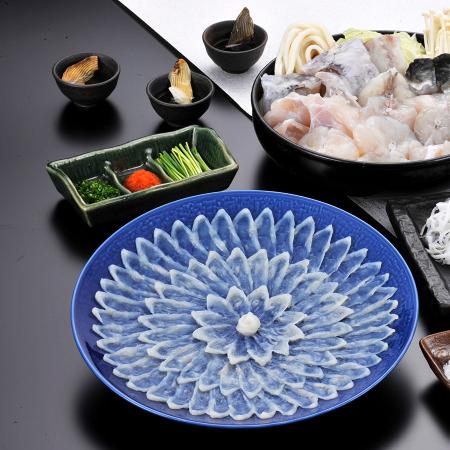 ＜ふく太郎本部＞天然ふく料理コース(3人前)