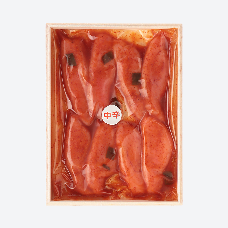 ＜梅園＞からし明太子280g（発色剤・合成着色料不使用）【3回定期便】