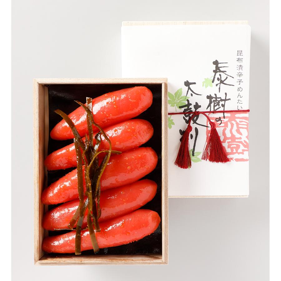 ＜かば田＞昆布漬辛子明太子『泰樹の太鼓判』334ｇ×1