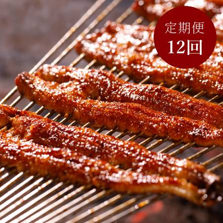 ＜まんてんやうな一＞【天然】有明海産うなぎ蒲焼き2尾（２Lサイズ）【12ヶ月定期便】