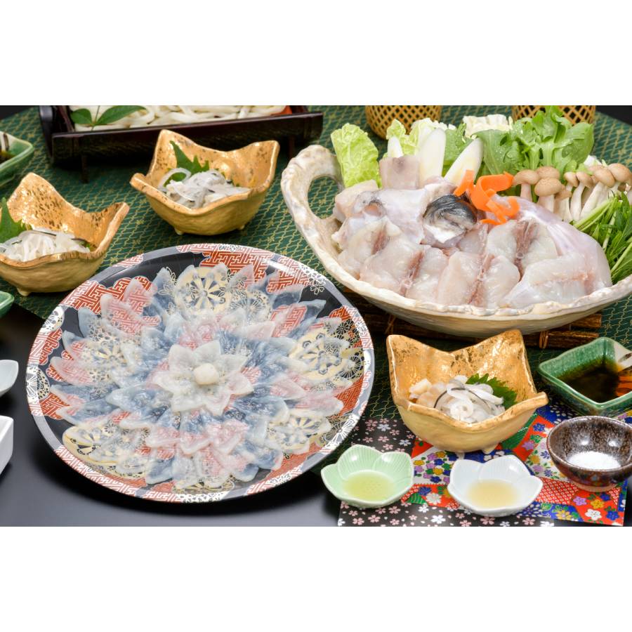 <ふく太郎本部>天然ふく料理コース(3人前) 26天然3