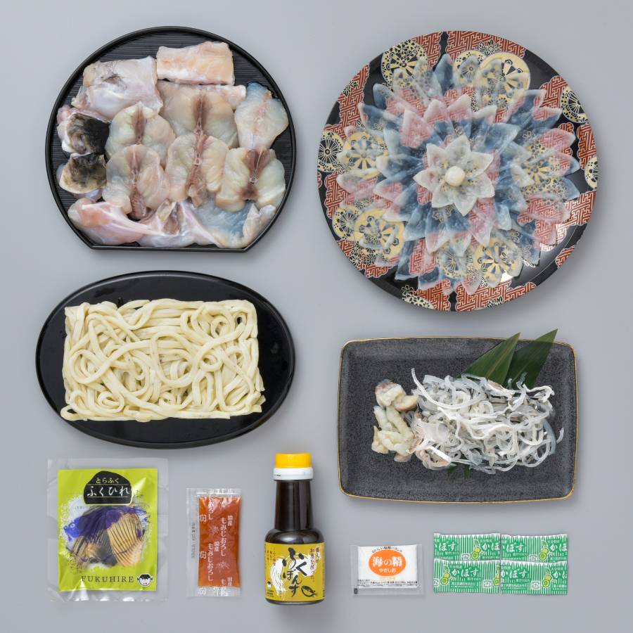 <ふく太郎本部>天然ふく料理コース(3人前) 26天然3