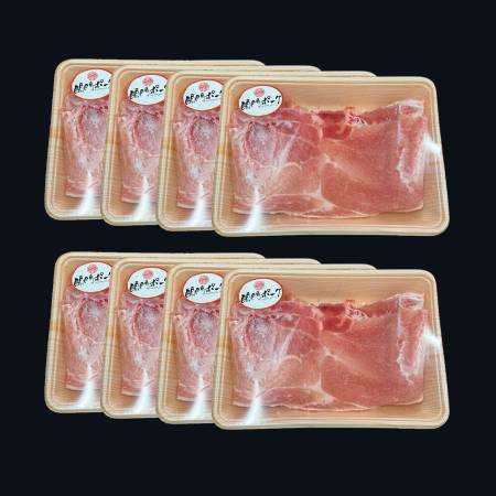 ＜さつま屋産業＞関門ポーク切り落とし500ｇ×8（計4kg）
