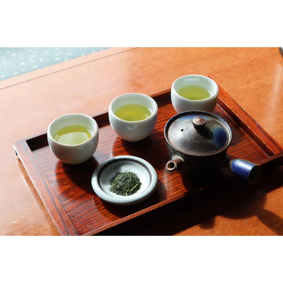 <角の八女茶>八女茶のかおりセット みやび100g×2、3g(15パック入)×1