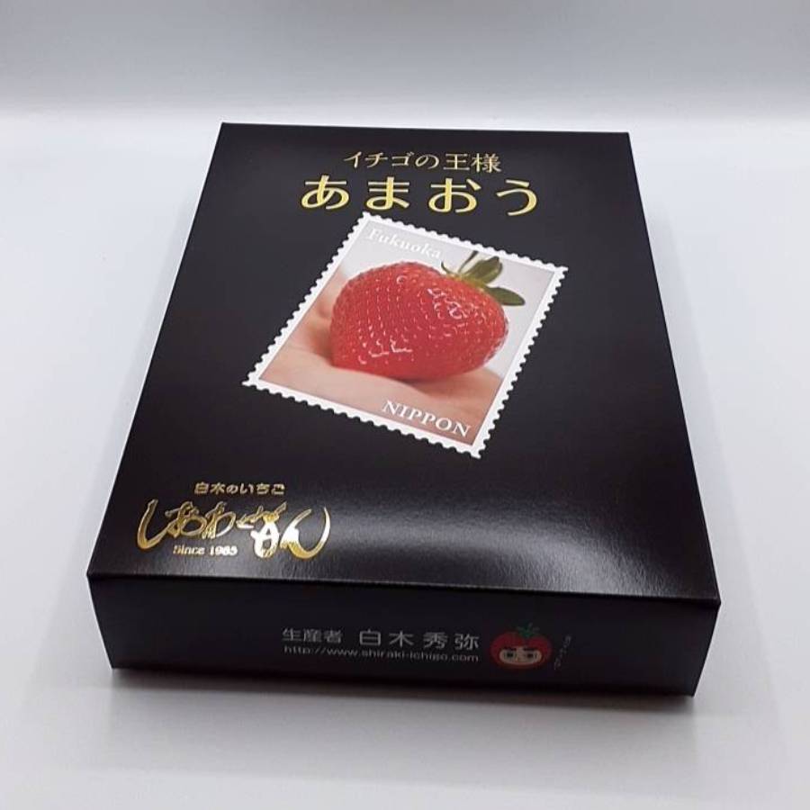 ＜白木農園＞福岡県産あまおうギフト箱450ｇ（8-12粒）