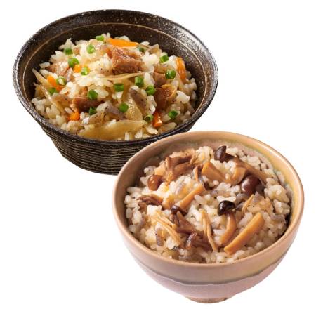＜やきやま＞博多炊き込みご飯の素セット（鶏ごぼう・きのこ６パックずつ）