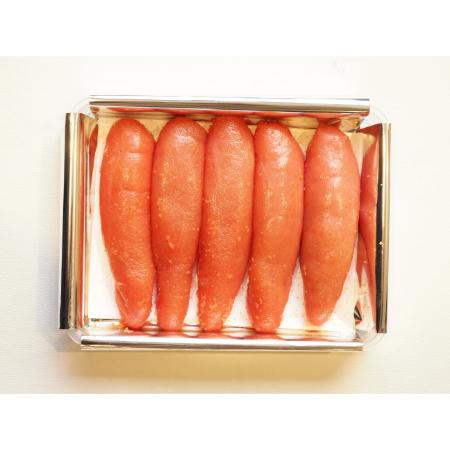 ＜博多料亭　稚加榮＞化粧箱入り国産辛子明太子「紡」148g