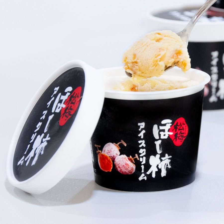 ほし柿アイスクリーム6個セット