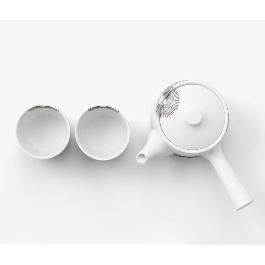 ＜アリタポーセリンラボ＞デザイン茶器セット　松