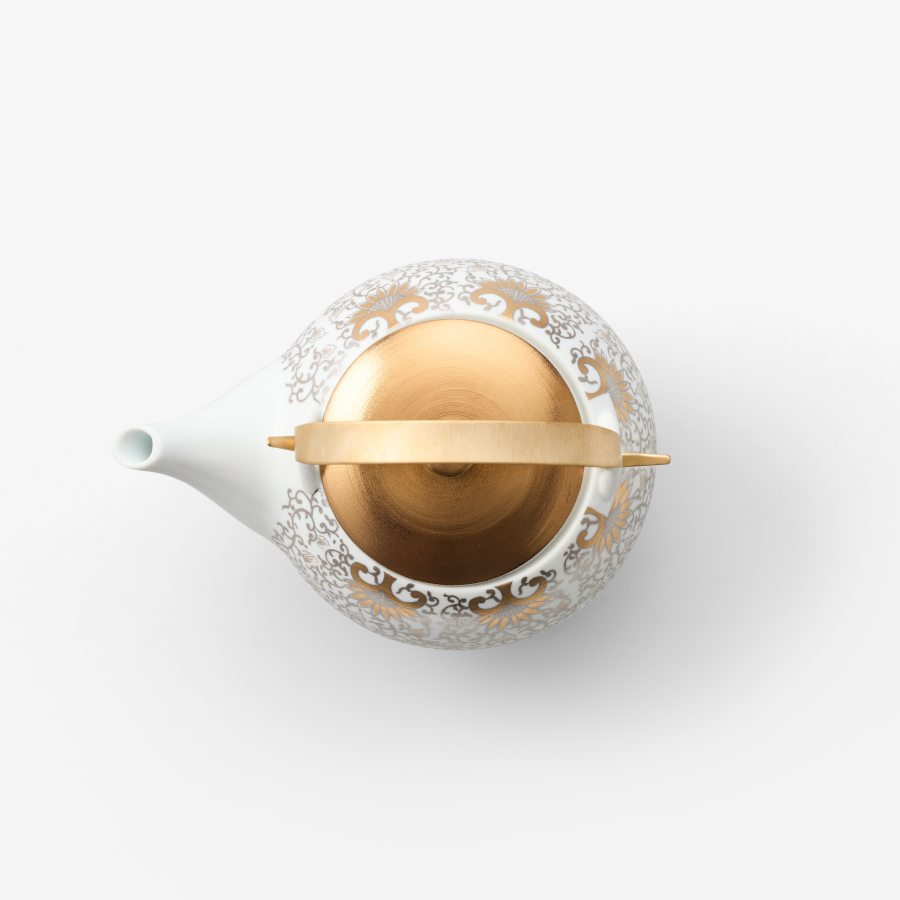＜アリタポーセリンラボ＞ティーポット　更紗