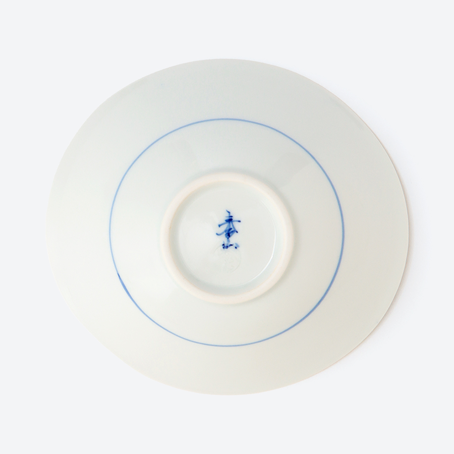 ＜泰山＞色絵無病息災　俵小丼2客セット