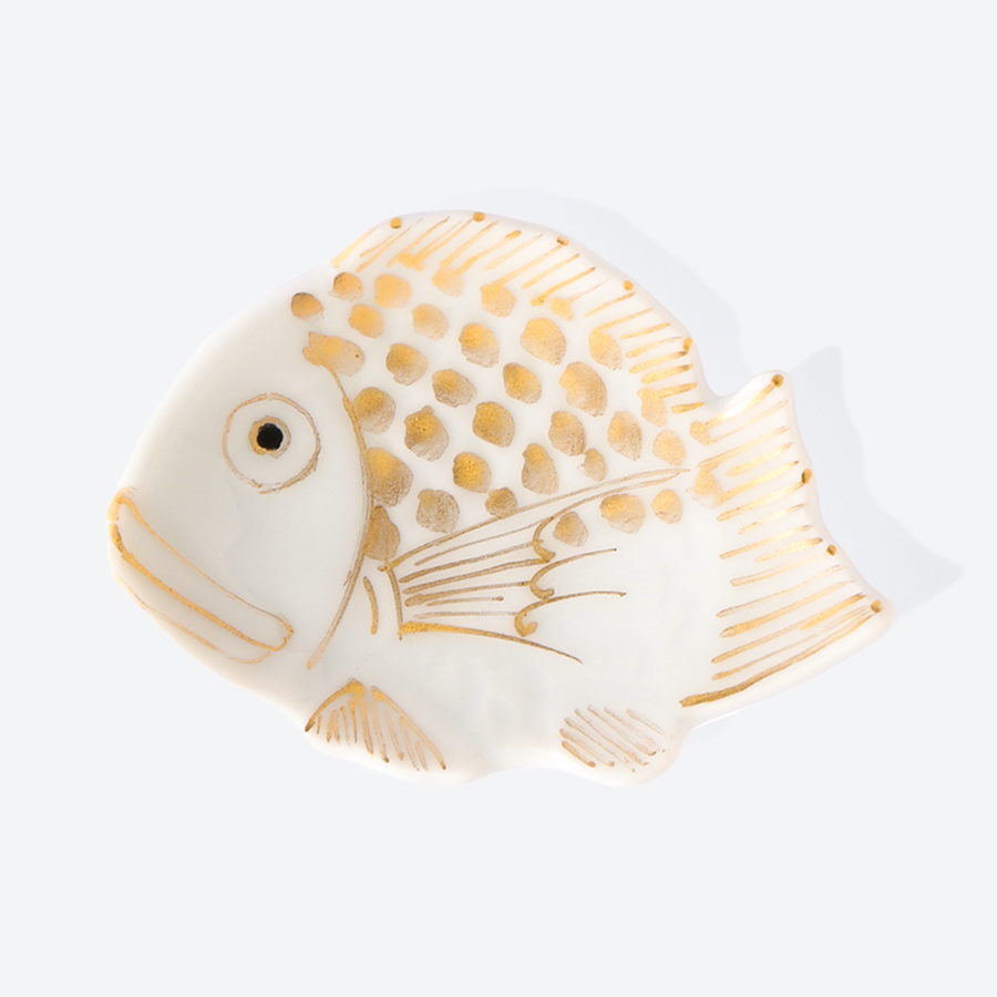 ＜福珠窯＞鯛型豆皿 4枚セット