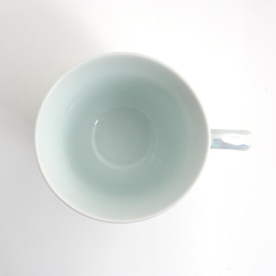 <田清窯>チェリーブロッサム(青)マグカップ