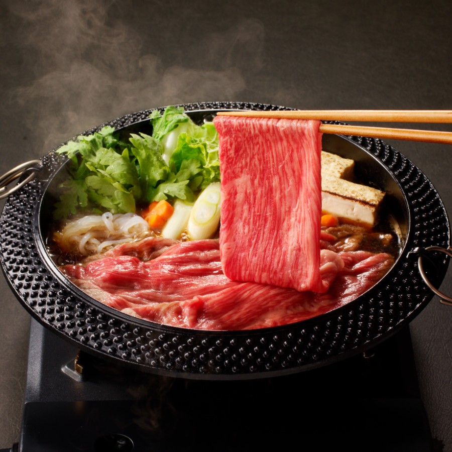 特選伊万里牛 A5すき焼き・しゃぶしゃぶ用スライス700gと小間切れ500g