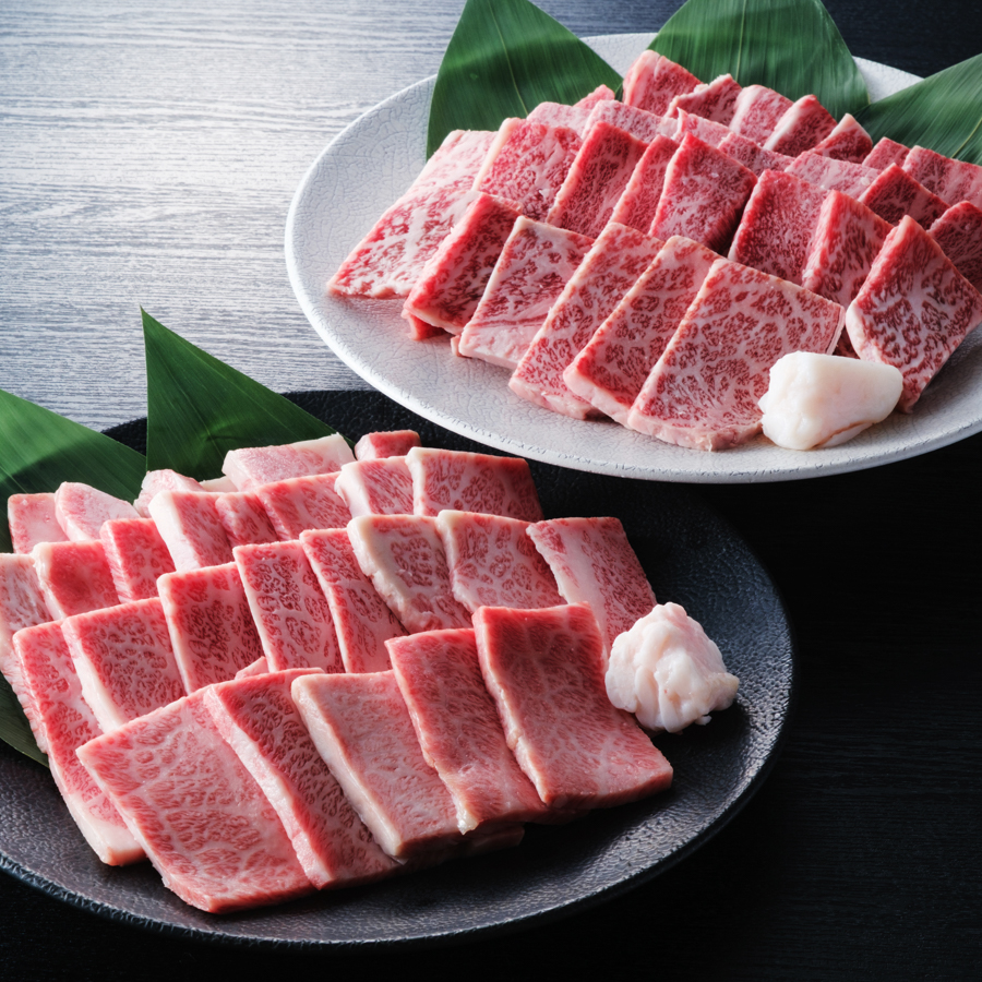特選伊万里牛 A5焼肉用ロースとカルビ食べ比べセット 1kg