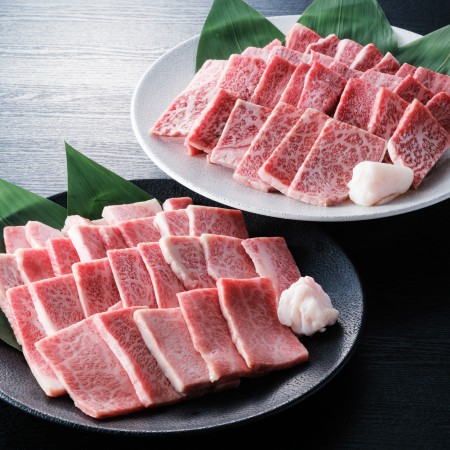 特選伊万里牛 A5焼肉用ロースとカルビ食べ比べセット 1kg