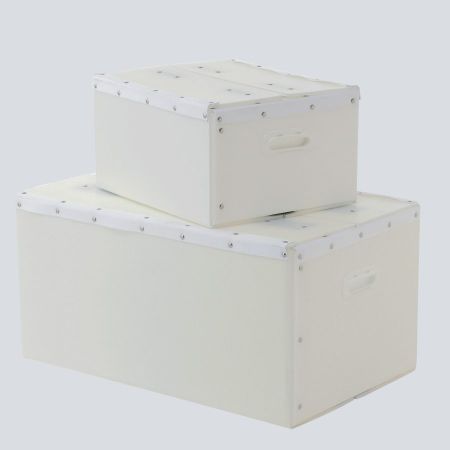 スマート収納箱セット　HAKO93＆HAKO137(白)