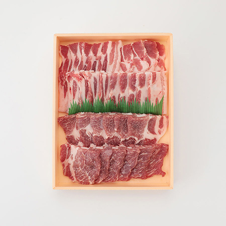 大西海SPF豚 焼肉用 肩ロース・バラ（各250g）