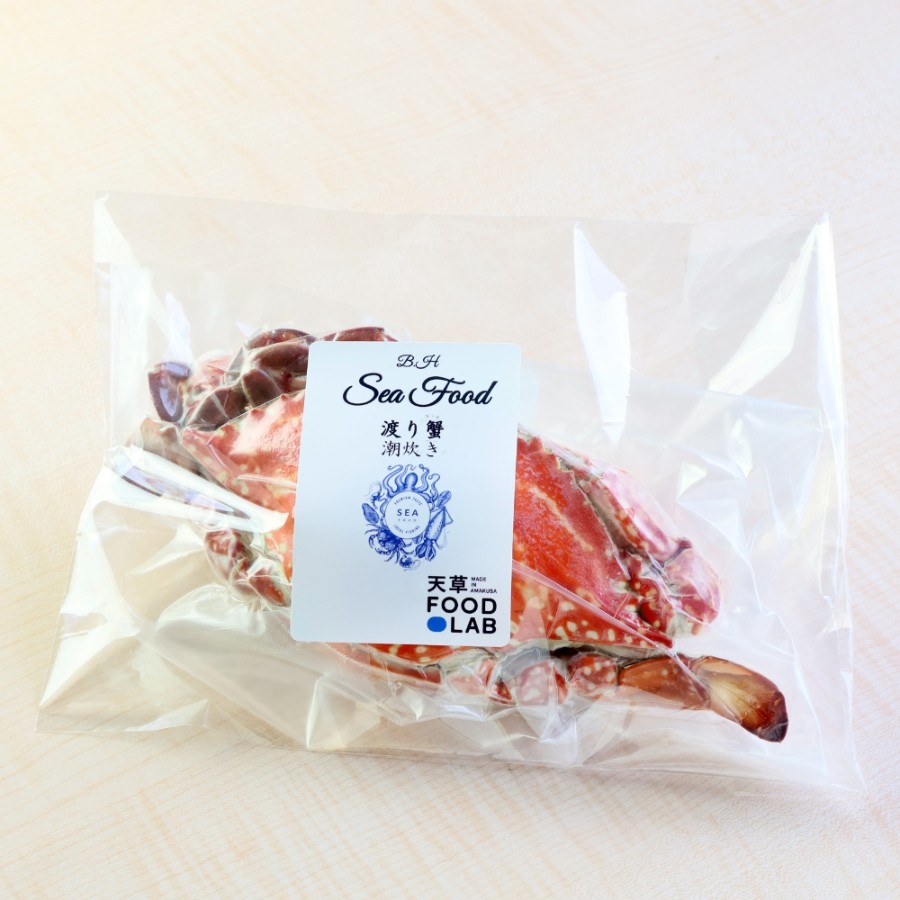 ＜天草FOOD LAB＞渡り蟹 （雌のみ3杯） 1杯300～350g（3杯合計1kg以上）