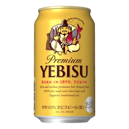 ヱビスビール缶 350ml×24本