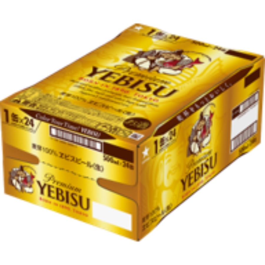 ヱビスビール缶 500ml×24本