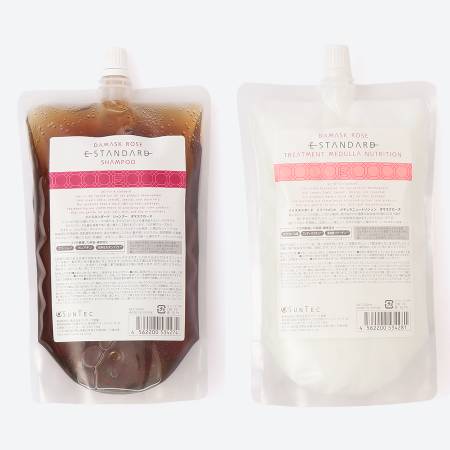 ＜E STANDARD/イイスタンダード＞シャンプー　ダマスクローズ・トリートメント　メデュラN ダマスクローズ  各500ｍL