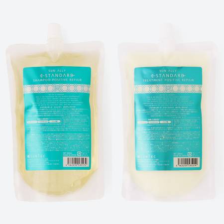 ＜E STANDARD/イイスタンダード＞シャンプー・トリートメント　ポジティブリペアセット　500mL