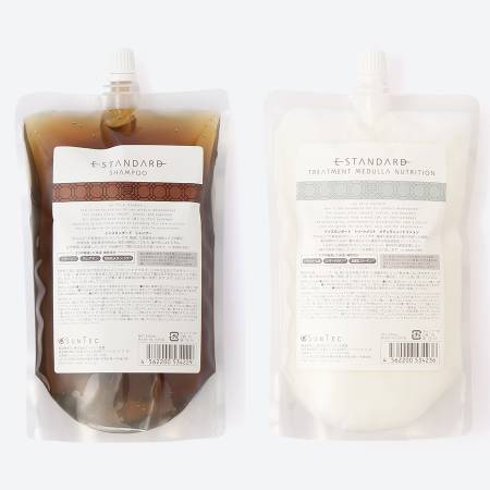 ＜E STANDARD/イイスタンダード＞シャンプー・トリートメント　メデュラニュートリション　セット　各500mL