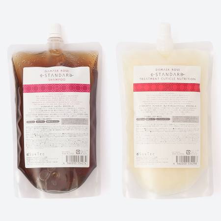 ＜E STANDARD/イイスタンダード＞シャンプー　ダマスクローズ・トリートメント　キューティクルN ダマスクローズ  各500ｍL
