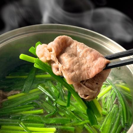 ＜鉄板バル葱屋＞ねぎしゃぶセット 特盛プレミアム