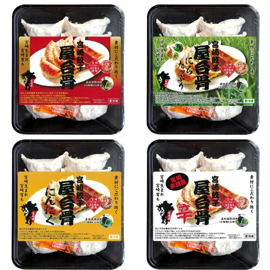＜屋台骨＞宮崎餃子4種 48粒セット 960g