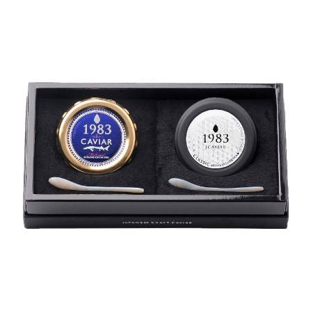 宮崎キャビア1983 & 1983 J.CAVIAR オシェトラ 贅沢食べ比べセット (20g×2)