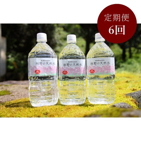 細野の天然水1020ml×12本 定期便6回