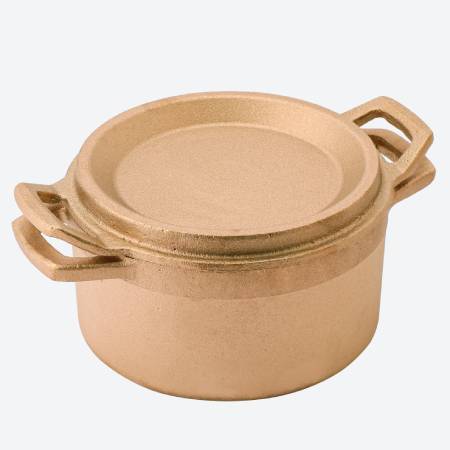 ＜imono＞銅合金製鋳物鍋『tefu-tefu てふてふ』