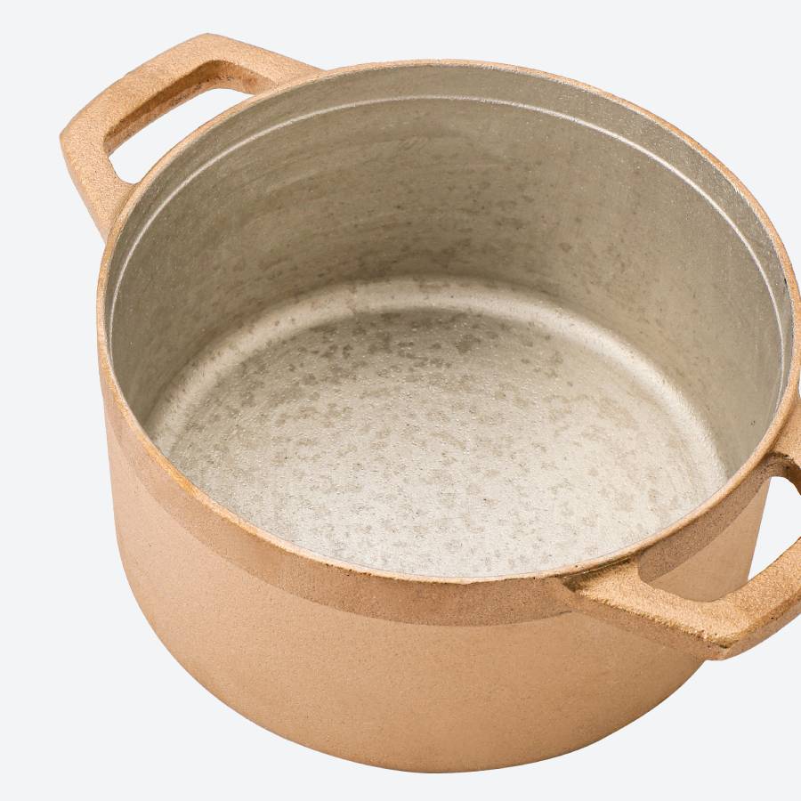 ＜imono＞銅合金製鋳物鍋『tefu-tefu てふてふ』