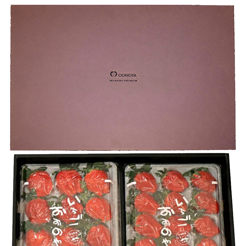 やよいひめ特別選定大粒いちごx2パック 計900g