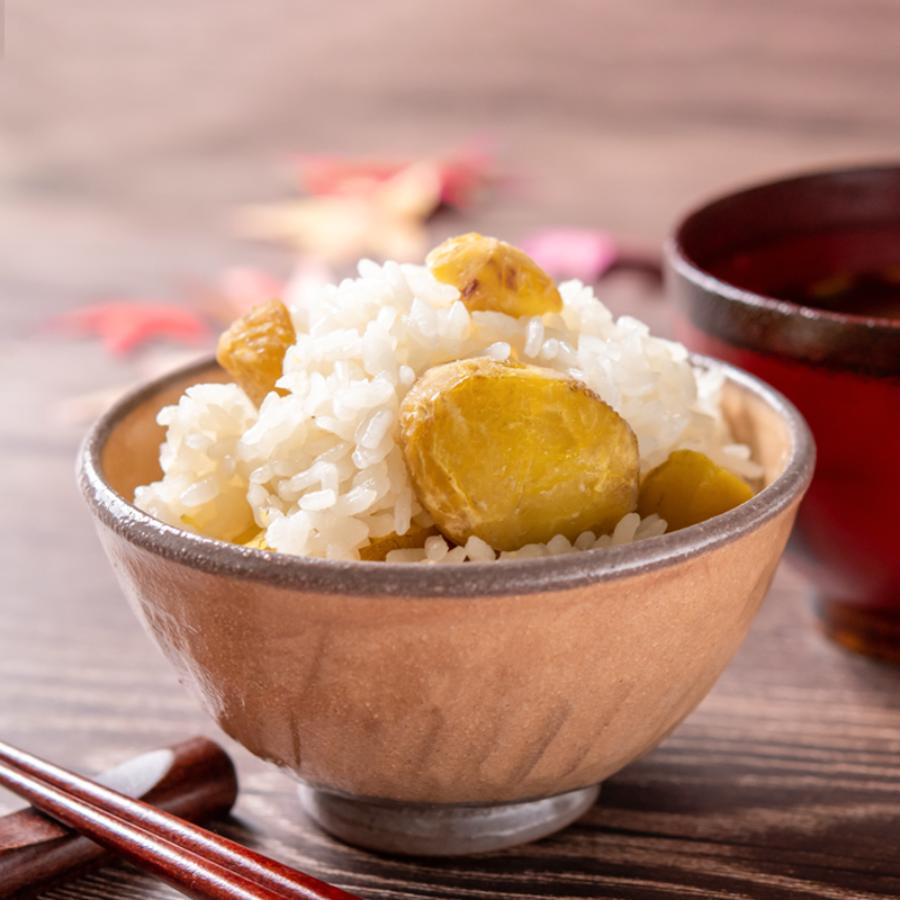 <ぽん菓子屋まこちゃん>西都市産 低温熟成栗使用栗ごはんの素3合用×2パック
