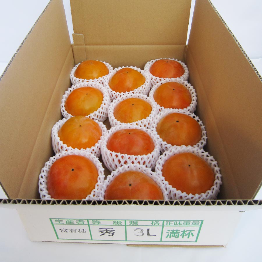 富有柿3L以上　4kg