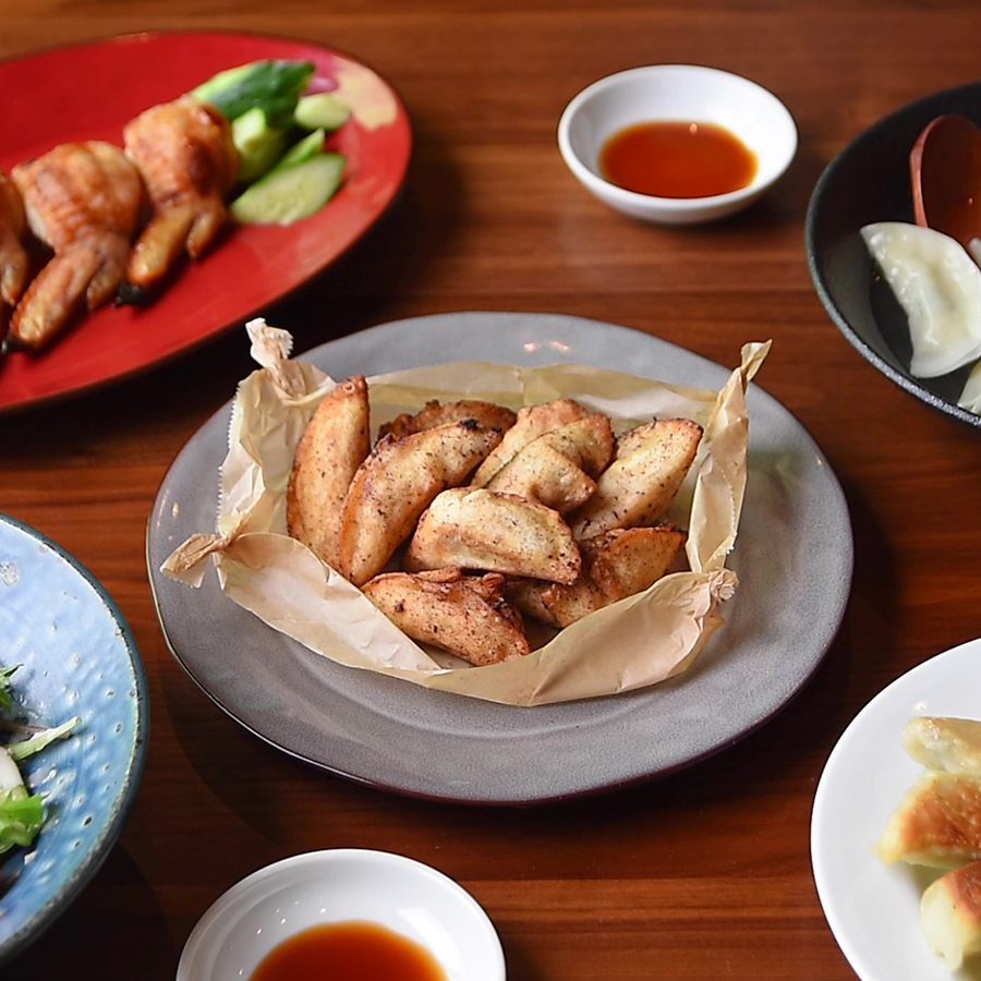 もっちり餃子40個 手羽餃子5本×2