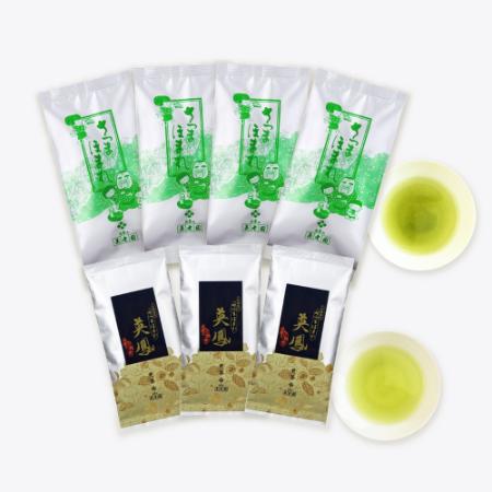 ＜お茶の美老園＞煎茶詰合せ２種セット