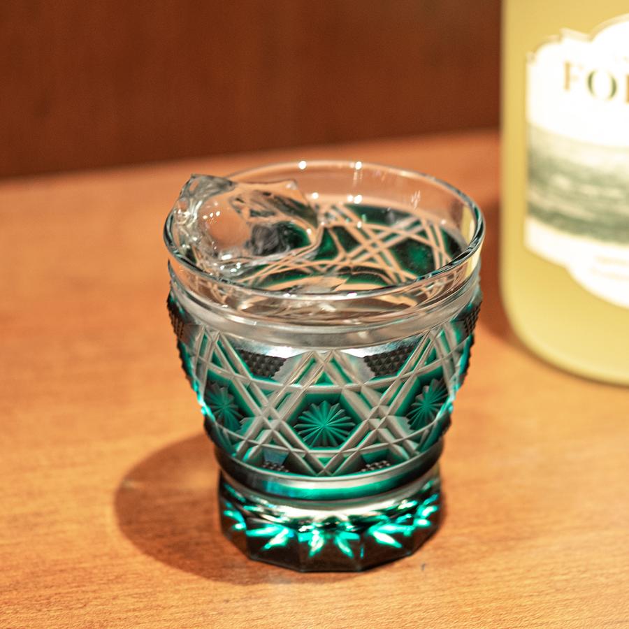 ＜島津薩摩切子＞焼酎オンザロック